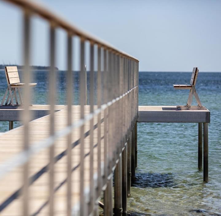 Strandvaerelserne เอเบลทอฟต์ ภายนอก รูปภาพ